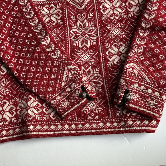 Dale of Norway Olympic, ١/4 zip women pullover Sz M made in Norway 🇳🇴 - Picture 11 of 11